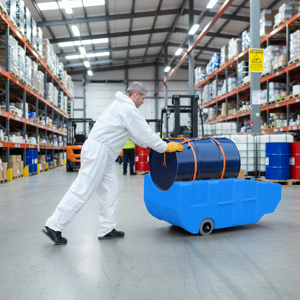 Single Drum Trolley - BT230 ||230ltr Sump Capacity