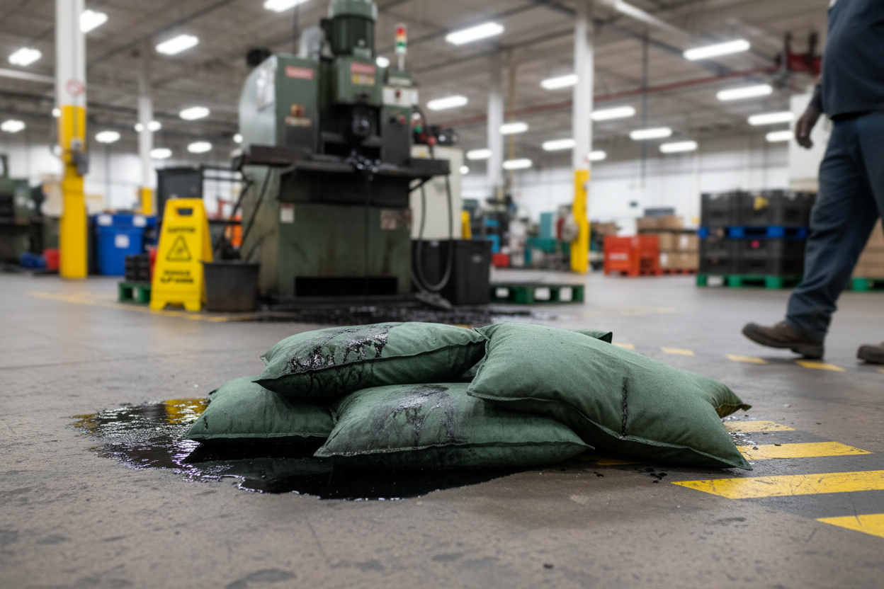 Maintenance Absorbent Pillows - MC10-60 || Absorbs 60ltr Per Pack of 10