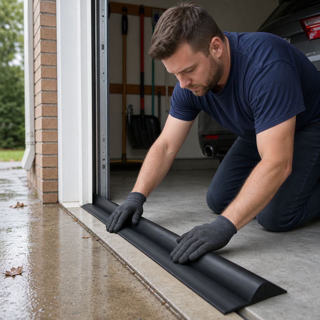 Garage Door Threshold Strip 2.5 Metre Length for Weather Protection