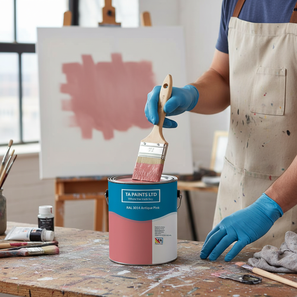 Premium High-Performance Antique Pink Paint for Quality Finishes and Durable Applications