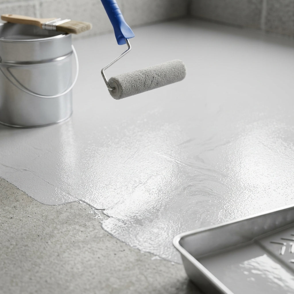 Water-based epoxy floor paint 2.5kg or 5kg satin finish (view 2)