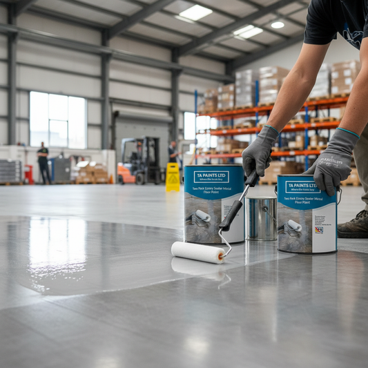 Premium Two Pack Epoxy Sealer Clear Metal Floor Paint for Durable Protection and Exceptional Wear Resistance
