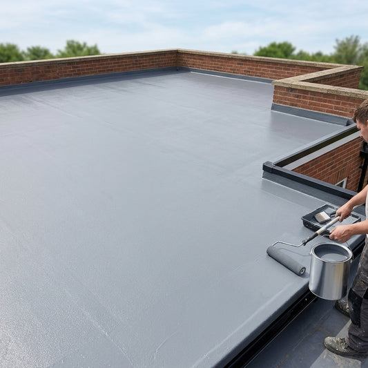 20m² Liquid Rubber Roofing Waterproof Coating Bundle