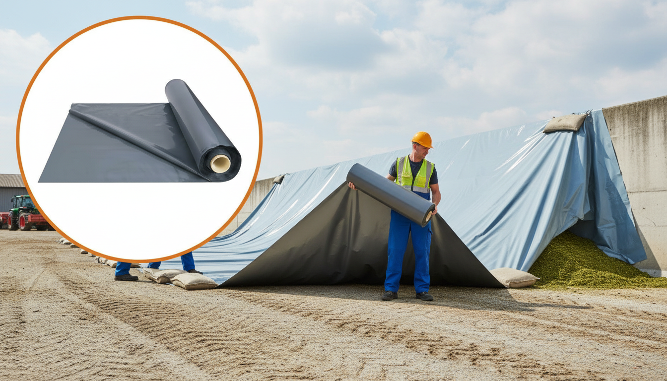 Premium High-Performance Oxygen Barrier Silage Wall Film - Lightweight 110 Micron for Maximum Silage Protection and Sustainability