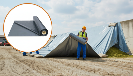 Premium High-Performance Oxygen Barrier Silage Wall Film - Lightweight 110 Micron for Maximum Silage Protection and Sustainability