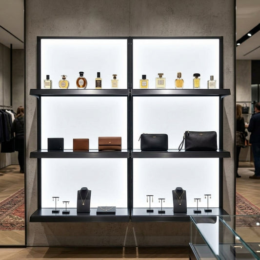 1200mm LED Illuminated Back Panel for Retail Displays