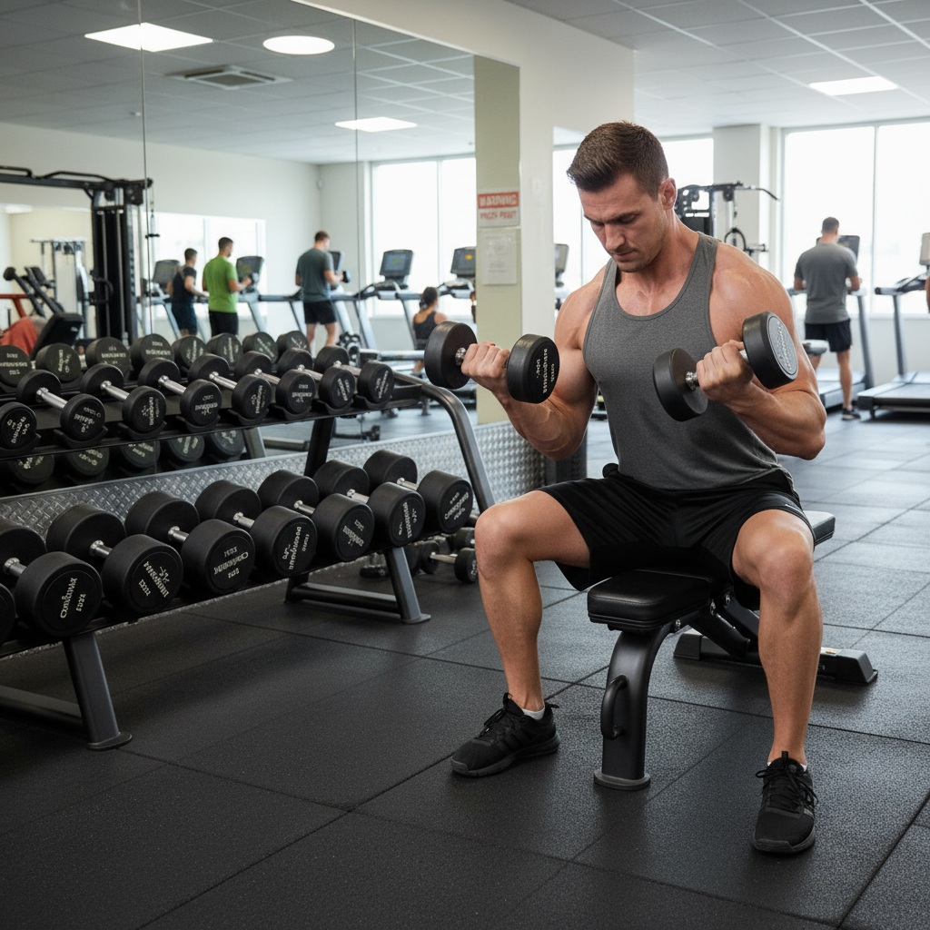 Premium Commercial-Grade Urethane Dumbbells - Exceptional Durability and Impact Absorption, Available from 2.5kg to 50kg