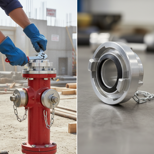 Premium Aluminium Blank Cap with Chain for Secure Closure and Protection - High-Quality Professional Grade for Industrial and Commercial Applications