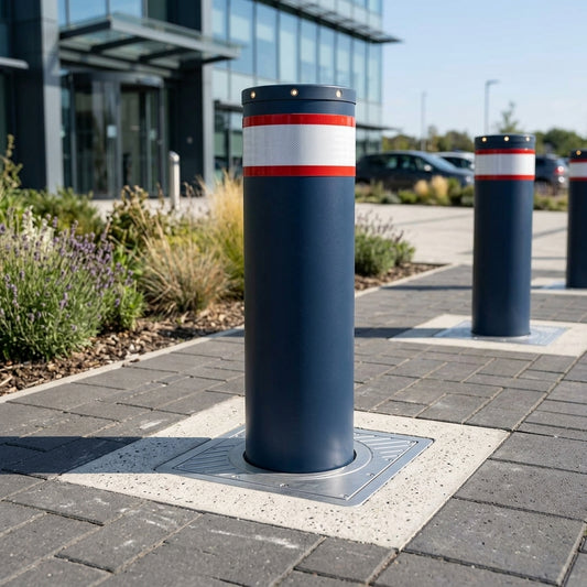 1200mm x 330mm Fixed Bollard, High-Security Perimeter Protection