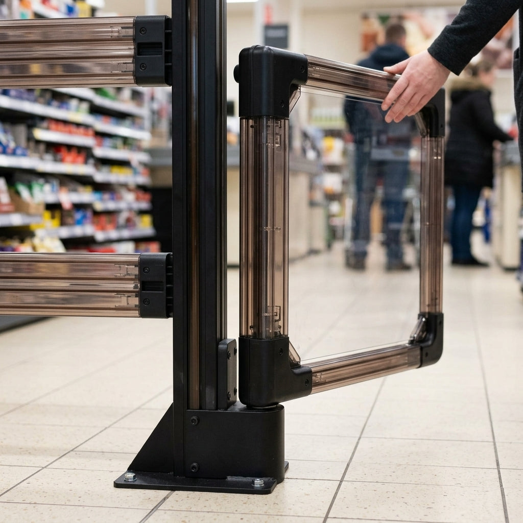 Portable walk-through metal detector, 24 zones, 7-inch display (view 2)