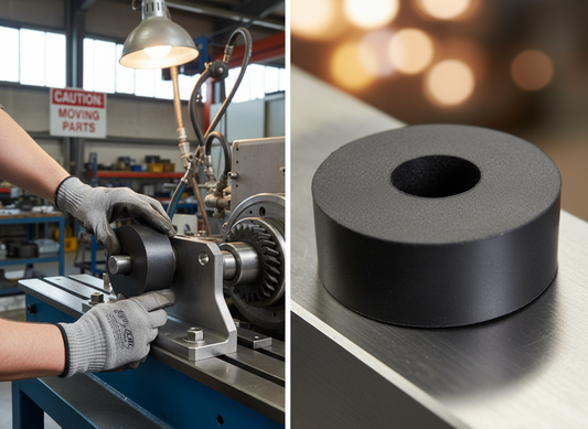 Premium Custom Moulded Soft Rubber Washer 28mm OD x 10mm ID x 10mm Thick for Versatile Applications