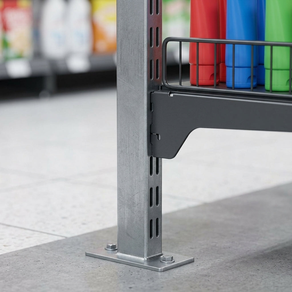 Upright Post 60mm or 80mm × 1010mm–2410mm Shelving (view 2)