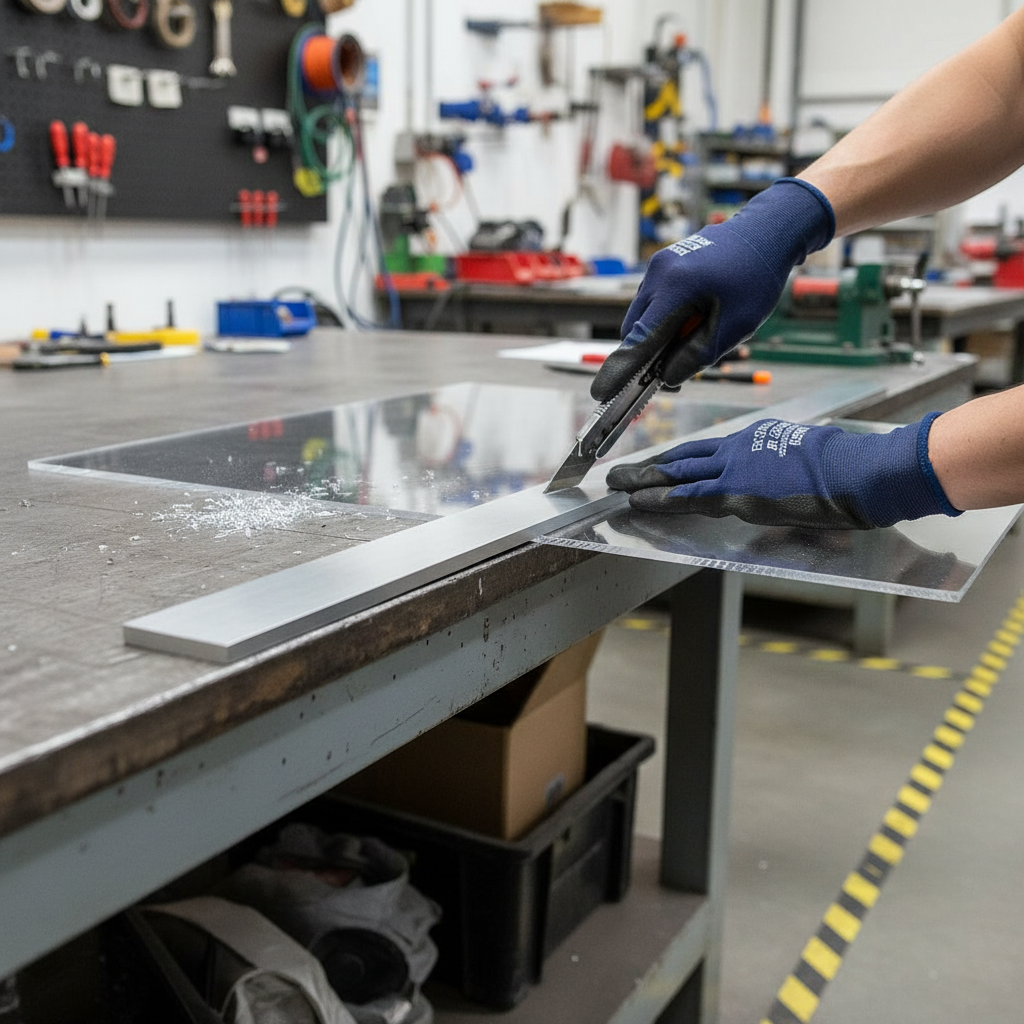 Premium 127mm x 6.3mm Brushed Polished Aluminium Flat Bar - Structural Grade 6082 T6 with High Strength and Corrosion Resistance