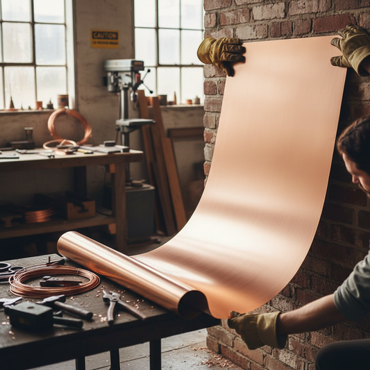 Premium 2000mm x 1000mm x 2mm Heavy Duty Plain Finish Copper Sheet for Versatile Applications