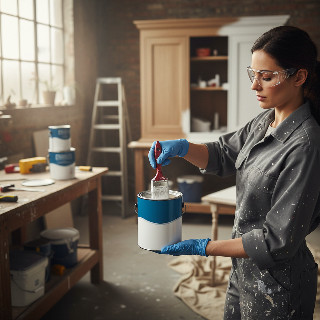 Premium White Gloss Wood Paint - Universal PU Enamel for Indoor and Outdoor Use, Waterproof and UV Resistant