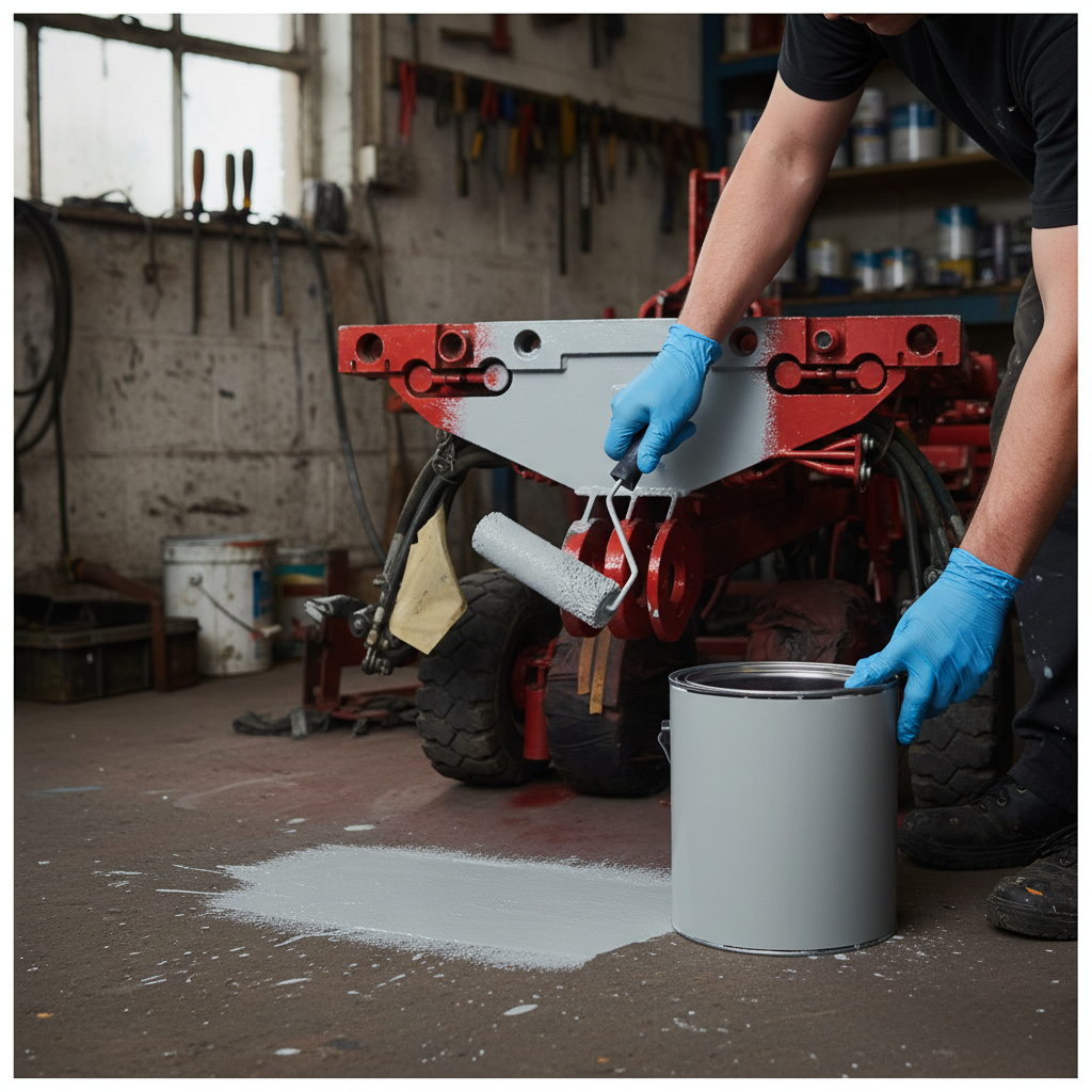 Premium Quick Drying Agricultural High Build Zinc Phosphate Metal Primer for Spray Application on Mild Steel