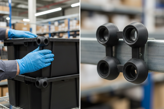 Heavy Duty Connector for Mats - Create Custom Walkways with Natural Rubber Construction and Slip-Resistant Surface