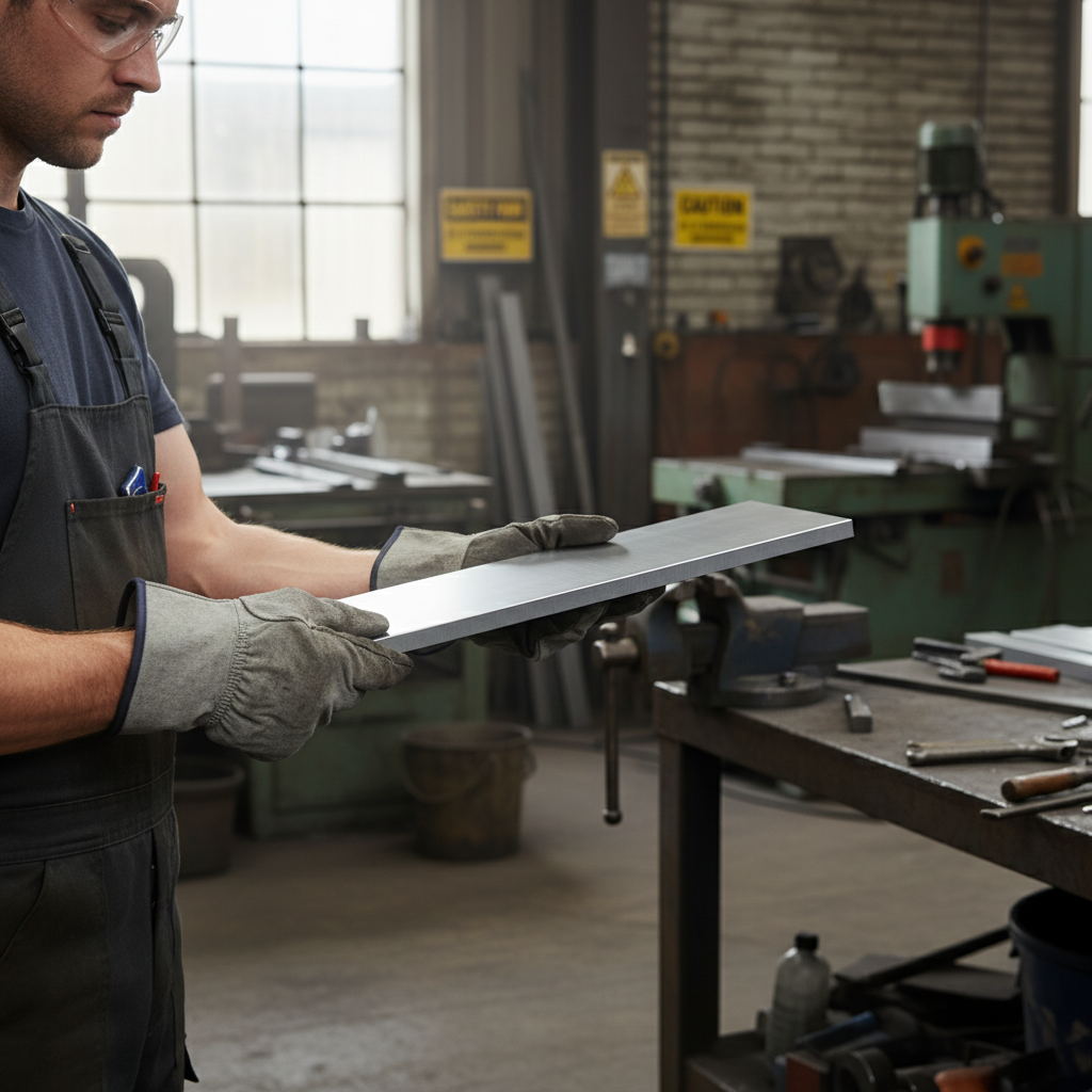 Premium 75mm x 6mm 316L Plain Finish Stainless Steel Flat Bar with Corrosion Resistance for Marine and Industrial Use