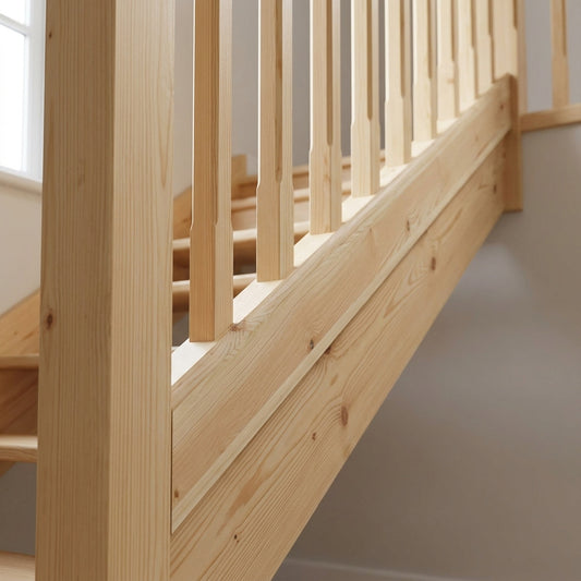 1800mm Pine Solid Baserail 70x20 with 45mm Infill