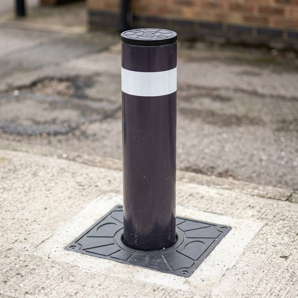 Electromechanical automatic bollard, 500mm or 700mm height (view 2)