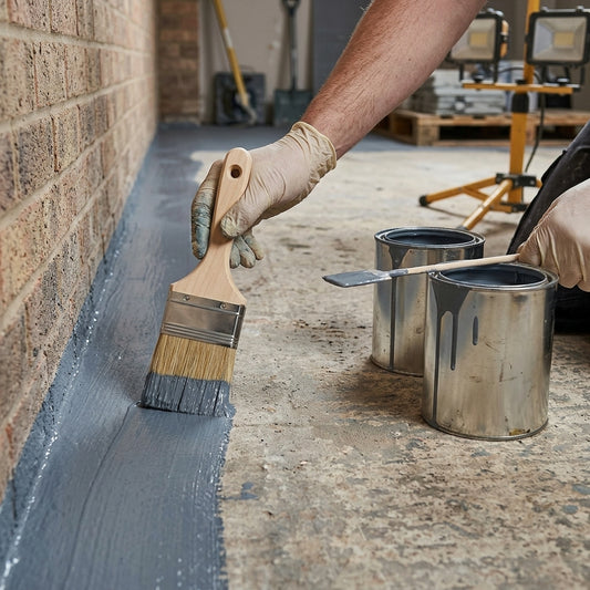 2" Floor Paint Brush for Precision Coating