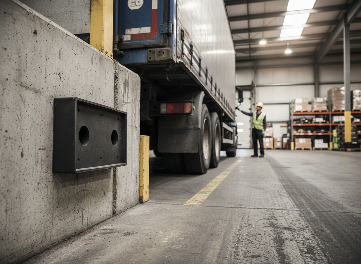 Premium Heavy Duty Dock Bumper Accessory - Rubber Element with Dimensions 450 x 250 x 100mm and 10kg Weight