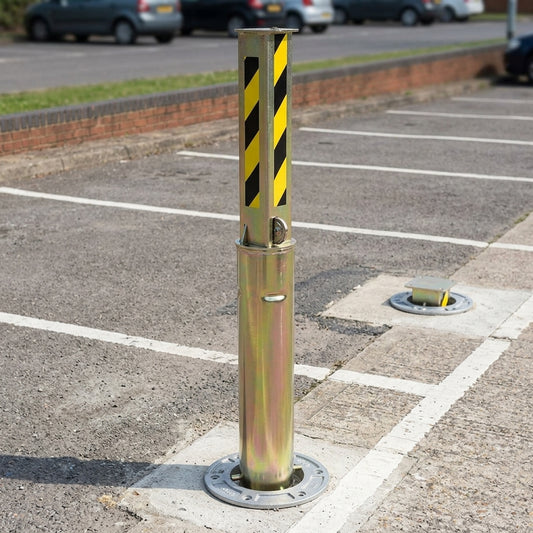 100mm Telescopic Anti Ram Raid Post – 540mm Extension