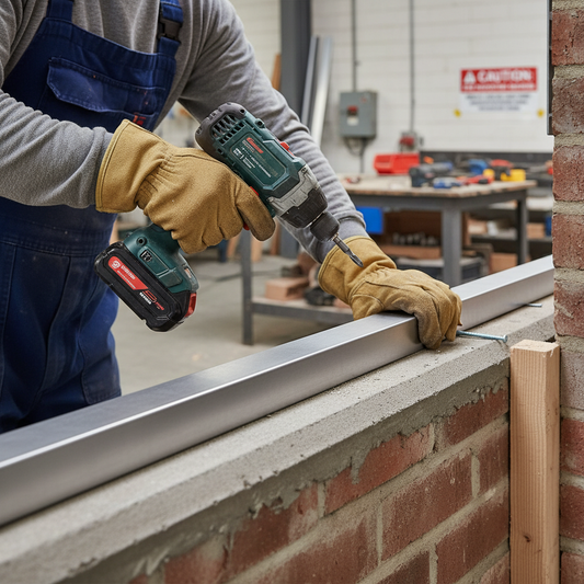 Premium Brushed Polished Aluminium Channel 50.8mm x 38.1mm x 3.2mm - High Corrosion Resistance for Architectural Applications