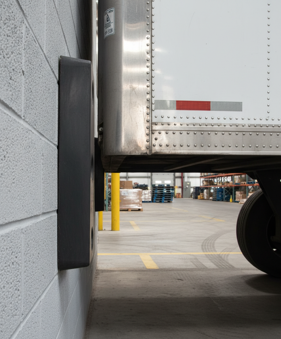 Premium Heavy Duty Dock Bumper 750mm x 250mm x 100mm - Robust Design for Vehicle Protection