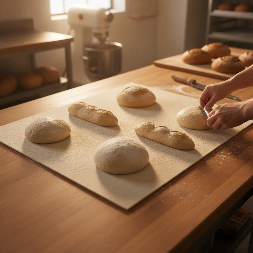 Wool Shaping Mat 800x500mm for Professional Baking