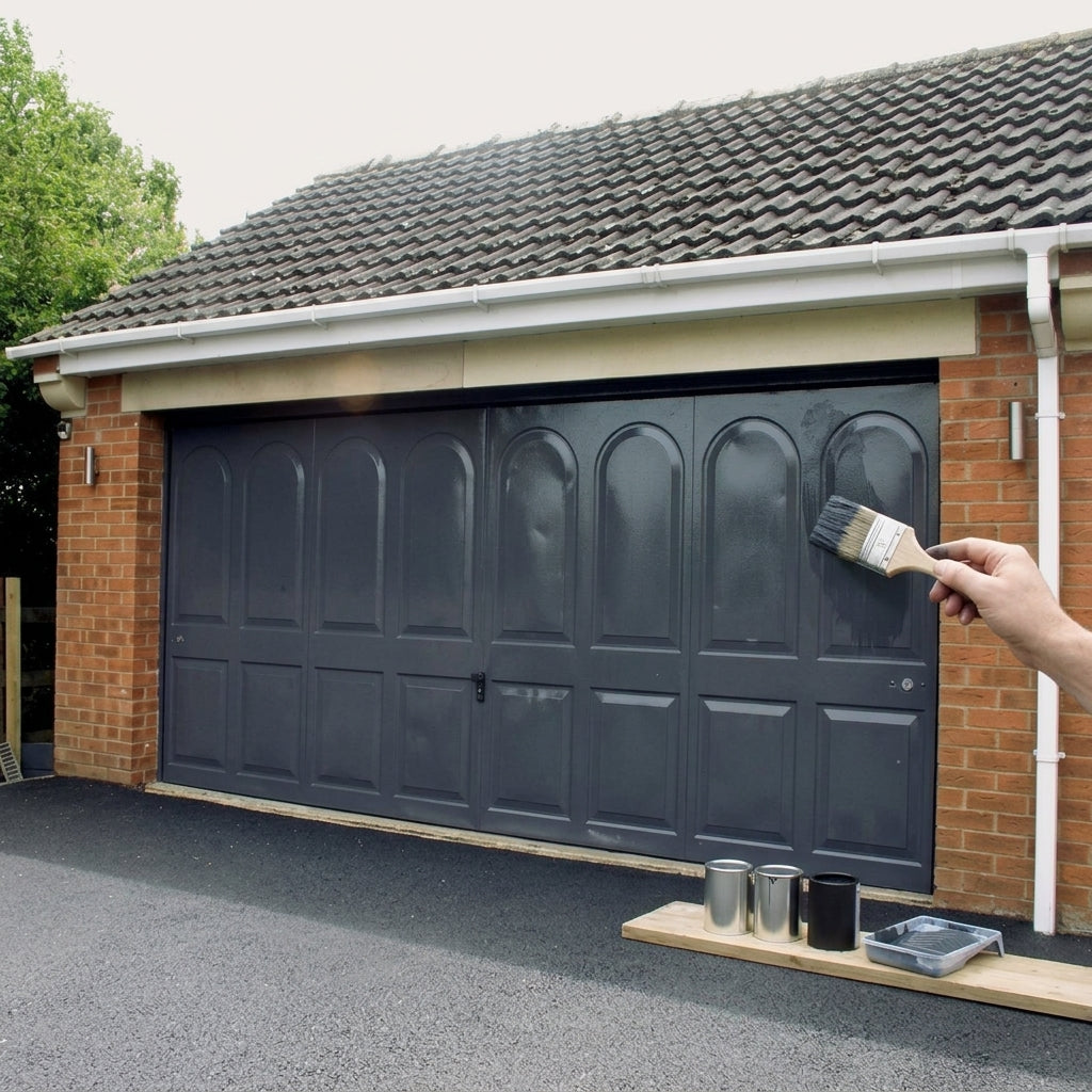 2 x 1L Garage Door Paint Bundle with Primer