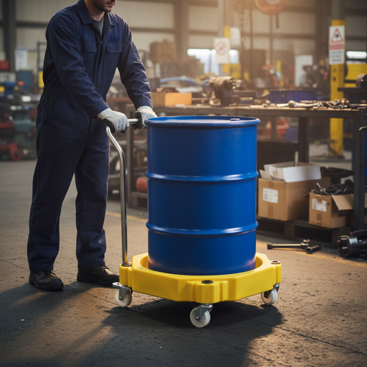 Single Drum Trolley - PDDH ||30ltr Sump Capacity