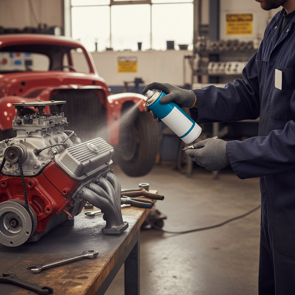 Premium Heat Resistant Aerosol Spray Paint 400ml - Up to 160ºC for Metal Fabrication and Engine Use