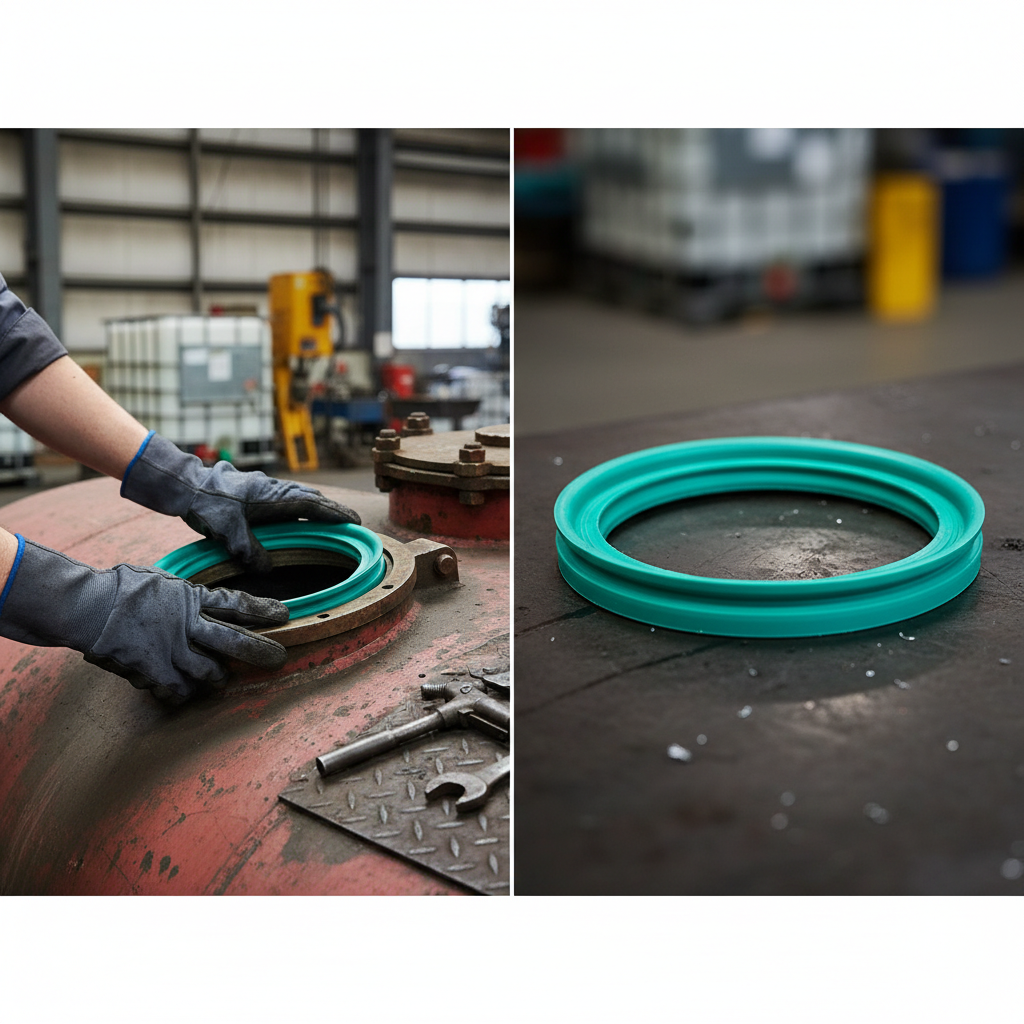 Premium Spare Moulded Gaskets for DIN 28450 Tankwagon Hose Fittings - Brass and Stainless Steel for Marine and Chemical Applications