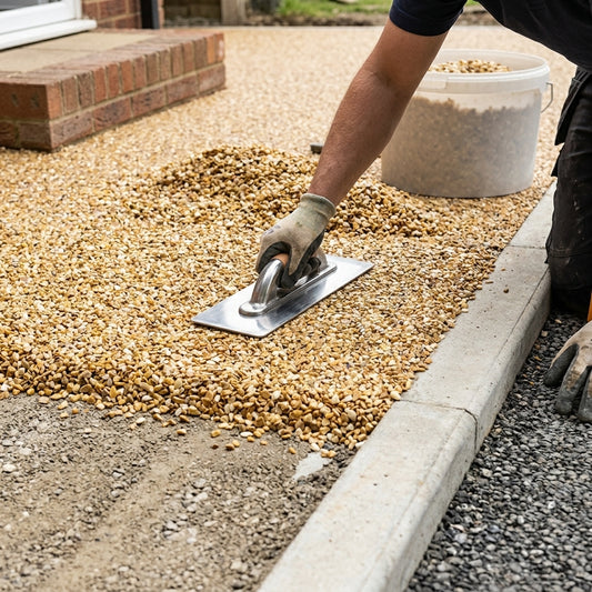 DIY Resin Bound Driveway Kit, UV Stable, Multiple Aggregate Colours