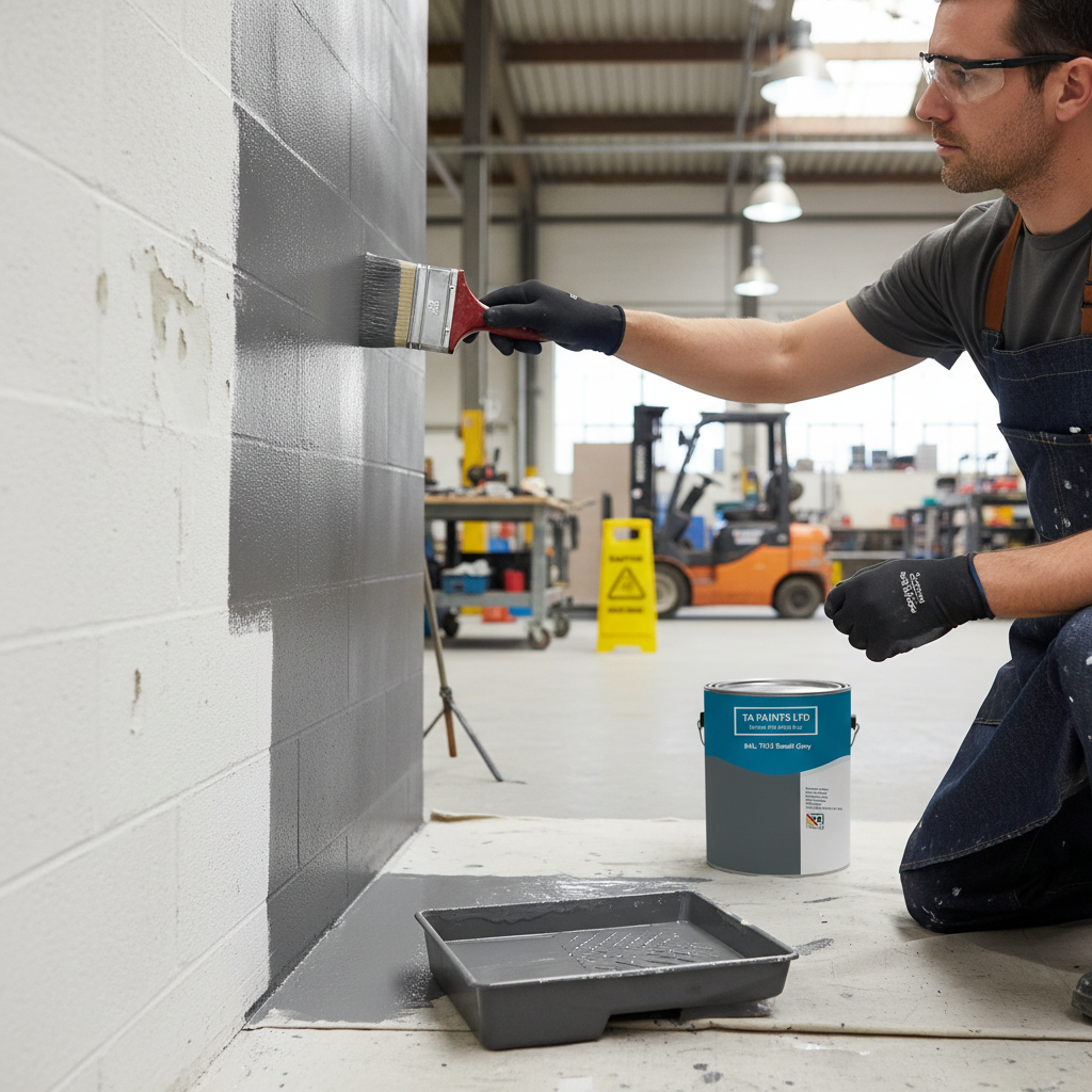 Premium High-Performance Universal PU Enamel Paint in Basalt Grey - Durable, Quick-Drying, and Versatile for Indoor and Outdoor Use