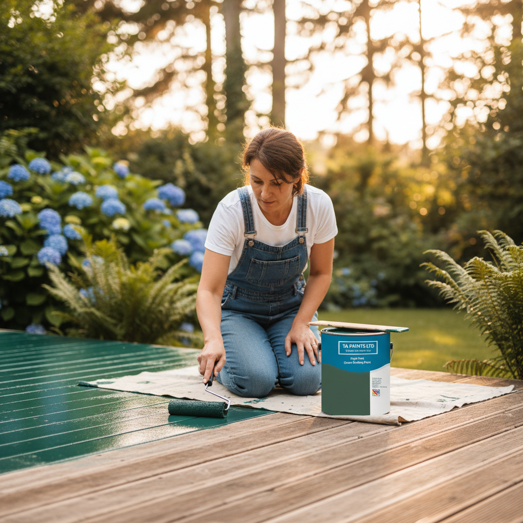 Premium Gloss Decking Paint - Durable, Waterproof & UV Resistant Polyurethane Enamel for Home, Garden & Marine Use