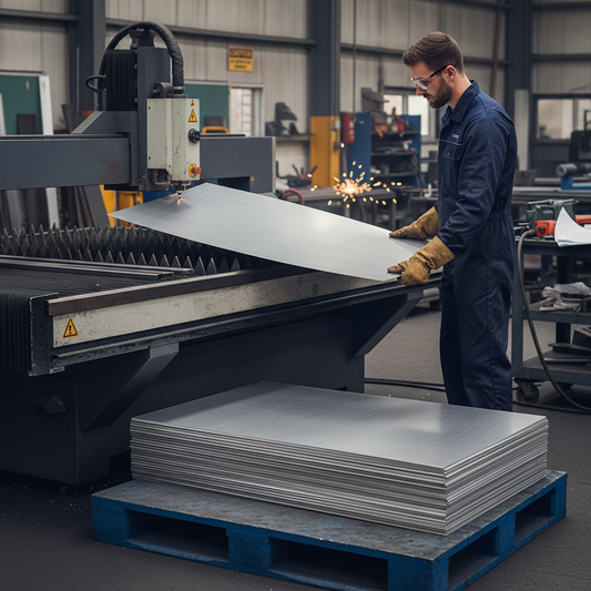 Premium Medium Strength Aluminium Sheet 2500mm x 1250mm x 6.0mm - High Corrosion Resistance for Marine and Industrial Applications