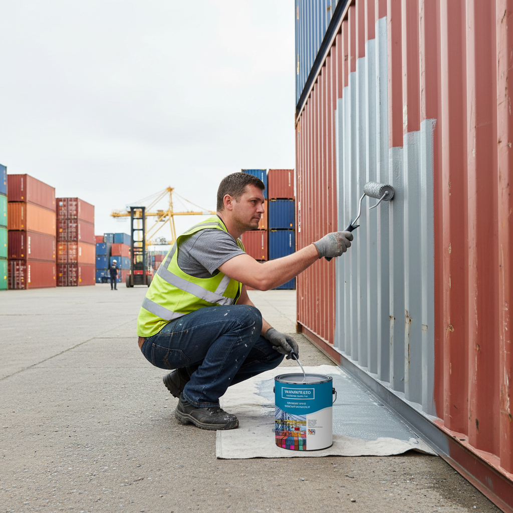 Premium High-Performance Skip and Container Paint for Industrial Applications with Durable Formula and Seamless Finish