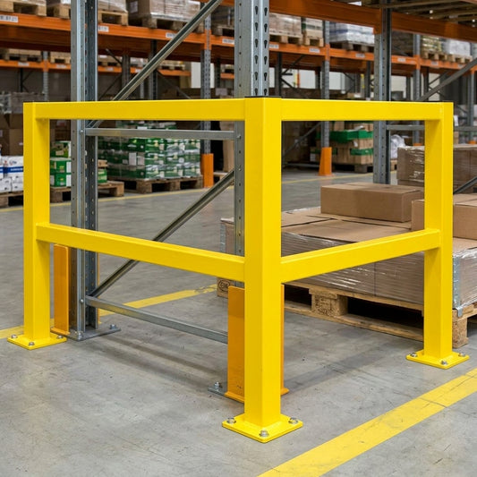 70×70mm medium duty impact protection railing system
