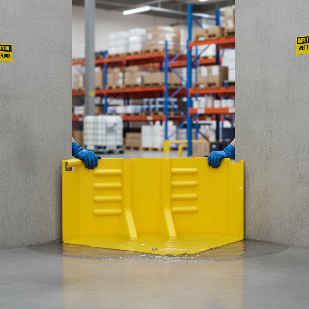 FloodFence™ | Lightweight | Corner Unit - FL-QFLCY ASSY