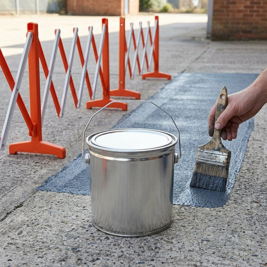 5 litre anti-slip floor paint R10 DIN51130 industrial coating