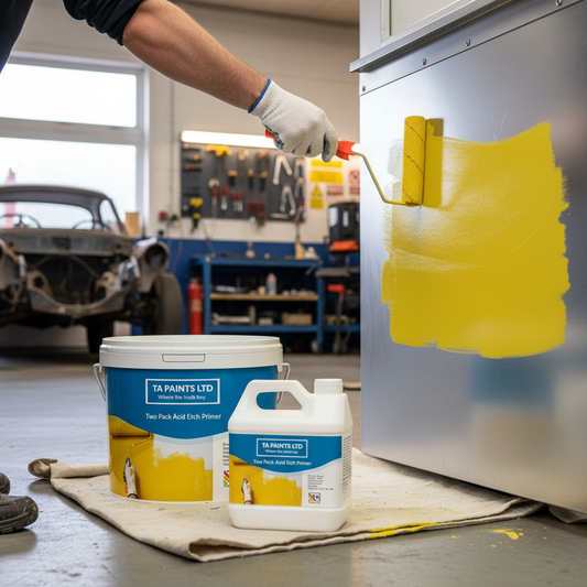 Professional Two Pack Etching Aluminium Primer for Maximum Metal Adhesion and Anti-Corrosive Protection