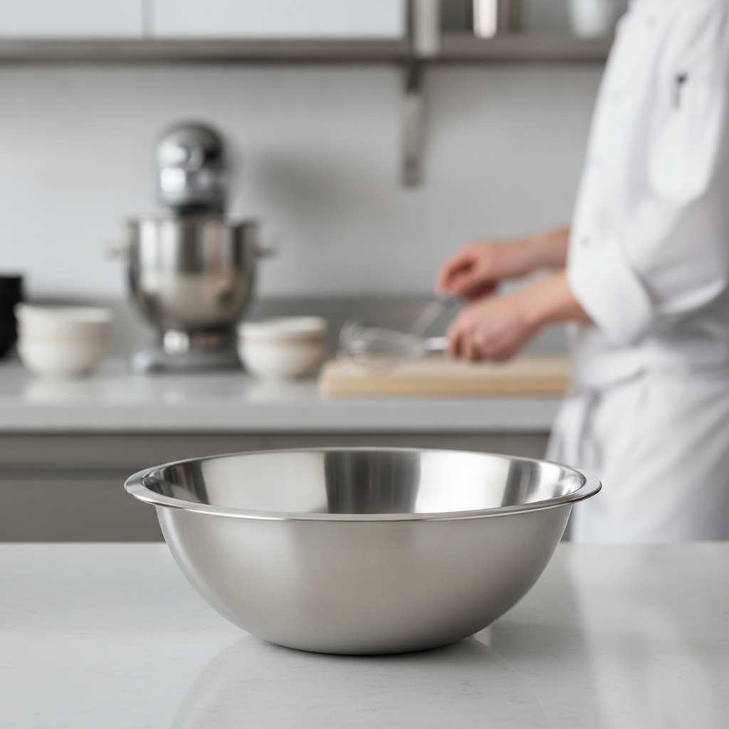 Stainless Steel Mixing Bowl 2.2L for Food Preparation