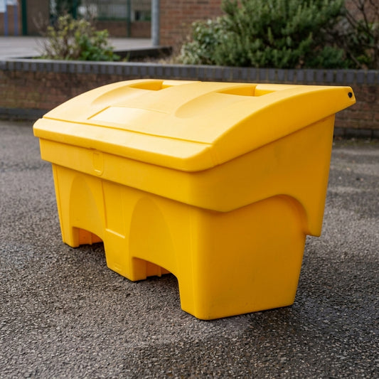 200L/400L reinforced double-wall grit bin with fork-lift pockets