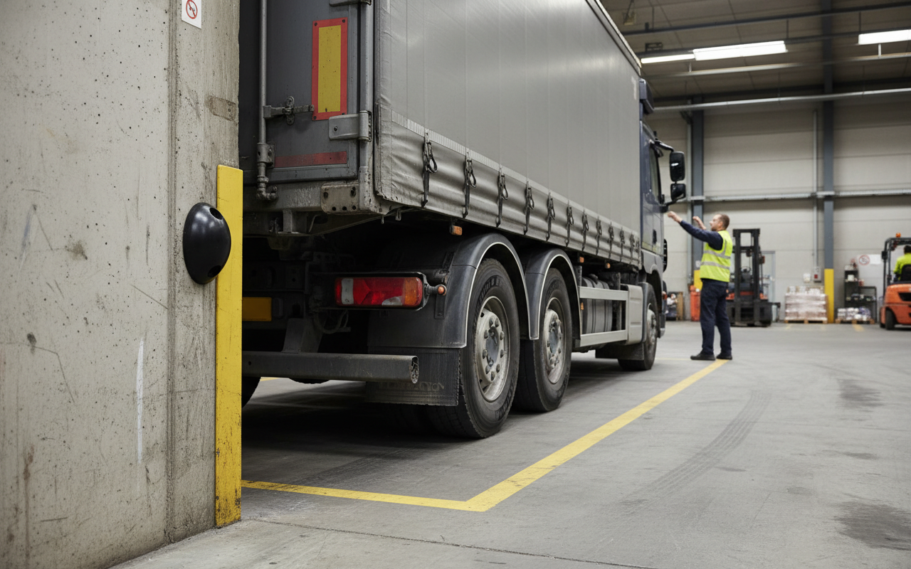 Premium Heavy Duty HGV Bumper for Commercial Vehicles, 65x33x22 mm, Solid Rubber Construction
