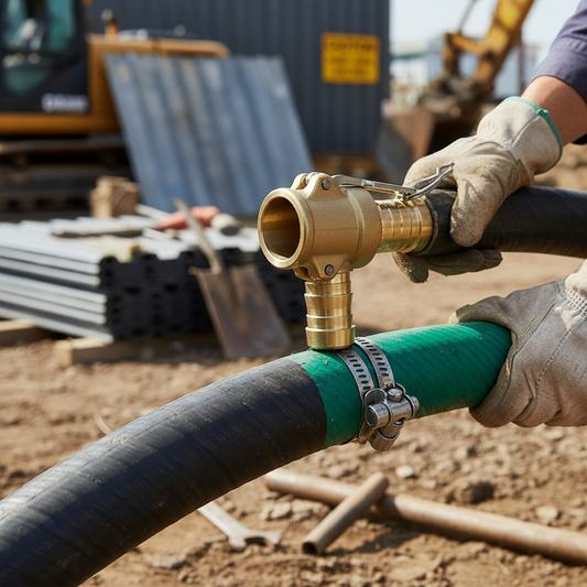 Premium Multi Serrated Hosetail Camlock Coupling for Versatile Fluid Transfer Applications