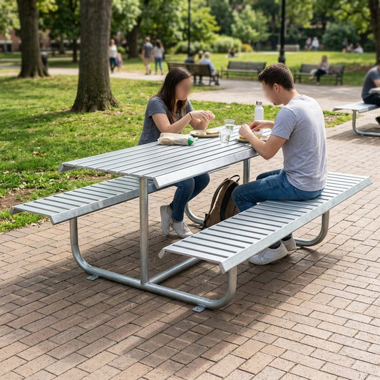 1800mm Picnic Table Bench – Galvanised or Stainless Steel