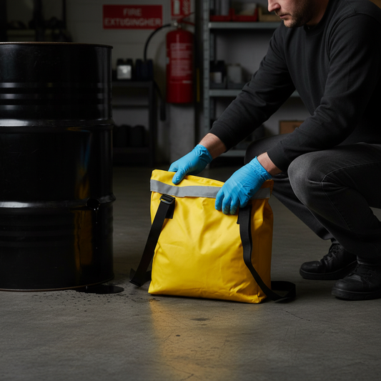 Maintenance Spill Kit Vinyl Bag with Shoulder Strap - M50SK || 50ltr Absorbency