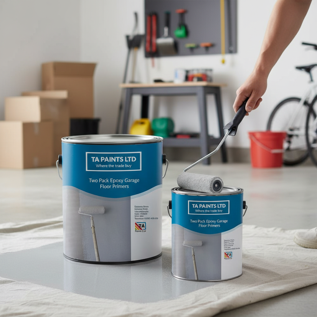 Premium Two Pack Epoxy Garage Floor Paint Clear Sealer for Heavy Traffic, Durable and Chemical-Resistant Finish